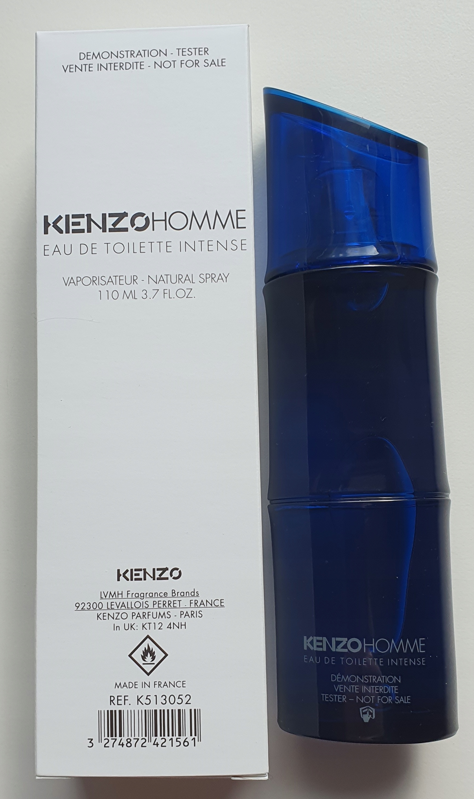 Kenzo Homme Intense Eau de Toilette - Tester